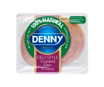 Denny is the number one brand within the cooked meats, rasher and sausage categories