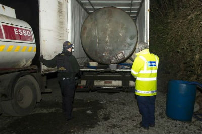 Uncovering a fuel laundering site