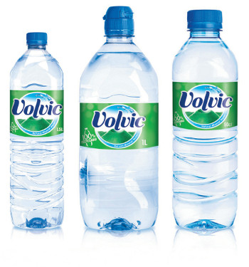 Volvic is the number one branded bottled water brand, with a share of 19.4% in Ireland