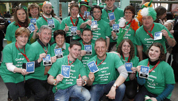 Just some of the hundreds of Patricks & Patricias at this year’s St Patrick's Day Festival at the Guinness Storehouse.