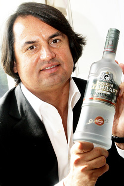 Roustam Tariko & Russian Standard - has 60% of premium vodka market in Russia itself.