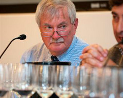 Winemaker Brian Croser at the London South American workshop