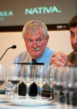 Winemaker Brian Croser at the London South American workshop