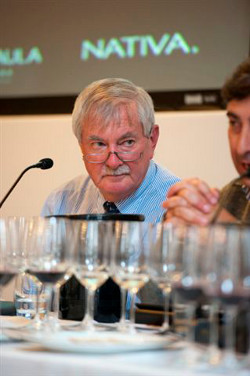 Winemaker Brian Croser at the London South American workshop