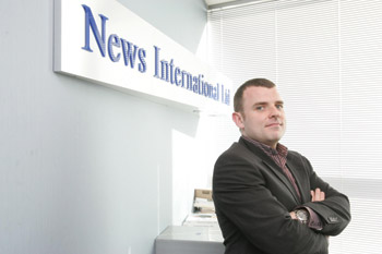 Dave Hendrick, new agency account manager, The Irish Sun
