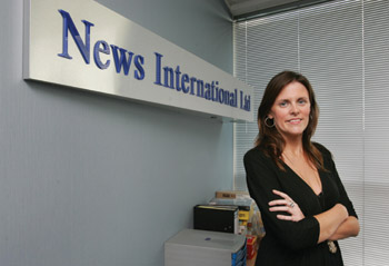 Nicole O’Shea, trade head of the Irish News of the World