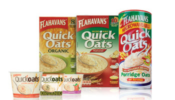 Product innovation, such as Flahavans Quick Oat Sachets, ensures it is Ireland’s number one porridge maker with a 64.5% market share