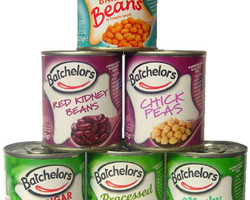 Batchelors is out in front with a 64% market share of the Baked Beans sector (AC Nielsen Dec 08)
