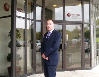 John McAllen, commercial director, Barry Group