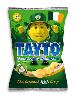 Tayto is currently running an extensive nationwide campaign to support the Irish soccerteam as part of its FAI sponsorship deal