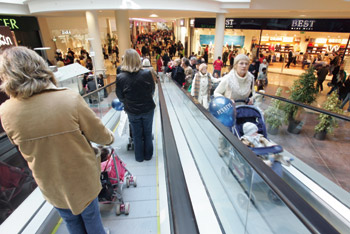 Recent figures from the CSO reveal that, excluding car sales, the value of retail sales was down by almost 12% in the 12 months to July and has fallen by almost 15% from its February 2008 peak. Consequently, several retail chains including O’Brien’s Irish Sandwich Bars, Golden Discs and Zaavi have either gone bust or been forced to seek protection from their creditors, and many more are likely to follow
