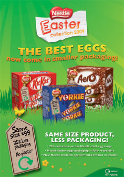 Some of Ireland’s favourite brands are included in the teen egg sector, such as Kit Kat, Rolo, Yorkie, and Aero