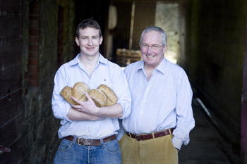 Bill Mosse and son Robert Mosse, operations manager, Kells Wholemeal