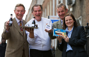 John Seager, Derryvilla Farm, Derry Clarke, L’Ecrivain, Patrick Berridge, Carrigbyrne Farmhouse Cheese Company, and Eve-Anne McCarron, Marine Harvest