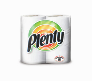 Formerly Bounty, sales figures have now confirmed Plenty remains Ireland’s number one kitchen towel