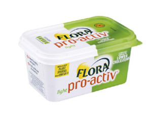 Three portions a day of Flora Pro-Activ Extra Light are all that is needed to significantly lower cholesterol