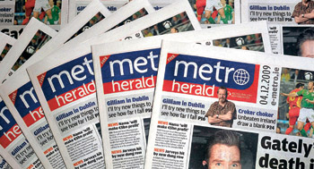 Metro Herald launched on 7 January as greater Dublin’s only free daily newspaper