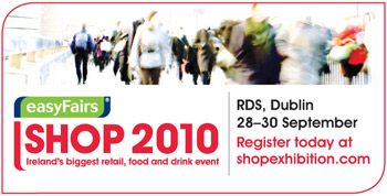 SHOP will take place 28 – 30 September at the RDS Simmonscourt, Dublin