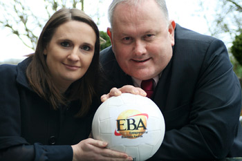 Louise Higgins, vice chairperson and John Kelly, chairman of the EBA, kick-off the first ever National Entrepreneurial Business Awards