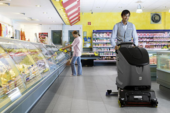 Kärcher’s B 60 W scrubber-drier, the only machine of its kind on the market, has received a HACCP qualification