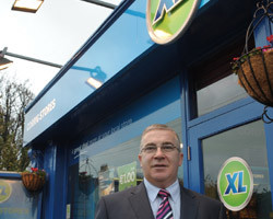 National business development manger, Colm Fitzsimons, pictured outside new look XL store, Corrig’s in Dun Laoghaire