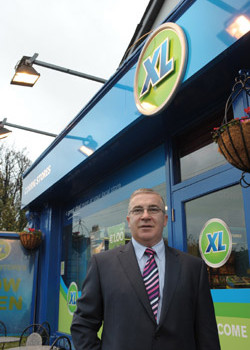 National business development manger, Colm Fitzsimons, pictured outside new look XL store, Corrig’s in Dun Laoghaire