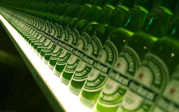 Heineken  remains  the number one  selling lager and number two beer,  with 28.4% and  17% shares of the respective markets