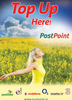 PostPoint supplies mobile top-up for all Irish networks