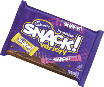 Snack is the number four chocolate brand in Ireland worth over €13 million a year