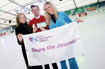 Sophie Governey, HB; Padraic Delaney, Down Syndrome Ireland and Lisa Murphy
