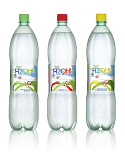 H2OH! is the number two flavoured water bought on impulse, with a 1.5L bottle available for consumers who want to relax at home