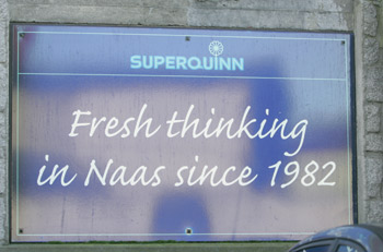 One of Superquinn’s flagship stores in Naas closed in February