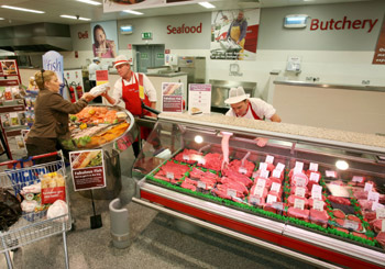Almost all of Jimmy Buckley’s departments from fresh fruit and veg to meat and fish are outperforming the Supervalu average