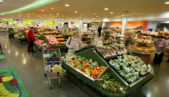 The fresh food hall in SuperValu, Glanmire