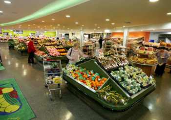 The fresh food hall in SuperValu, Glanmire