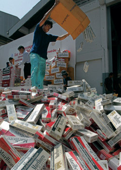 No smoke without fire: From April to September last year 25 million cigarettes were seized in Cork