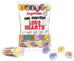 Limited edition#1DLoveHearts are now available from Swizzels