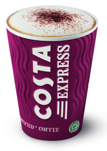 Costa Express is a great way for customers to grab a quality Costa coffee on-the-go