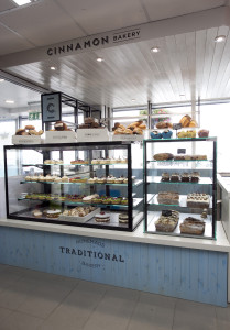 Mace Blackrock has installed its own attractive bakery concept called Cinnamon Bakery