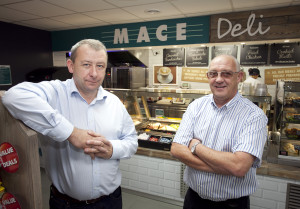 Brothers Colin and Eugene Fee who own Mace Blackrock and a further two stores in Dundalk