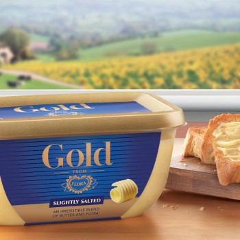 New Gold from Flora is a blend of butter and Flora