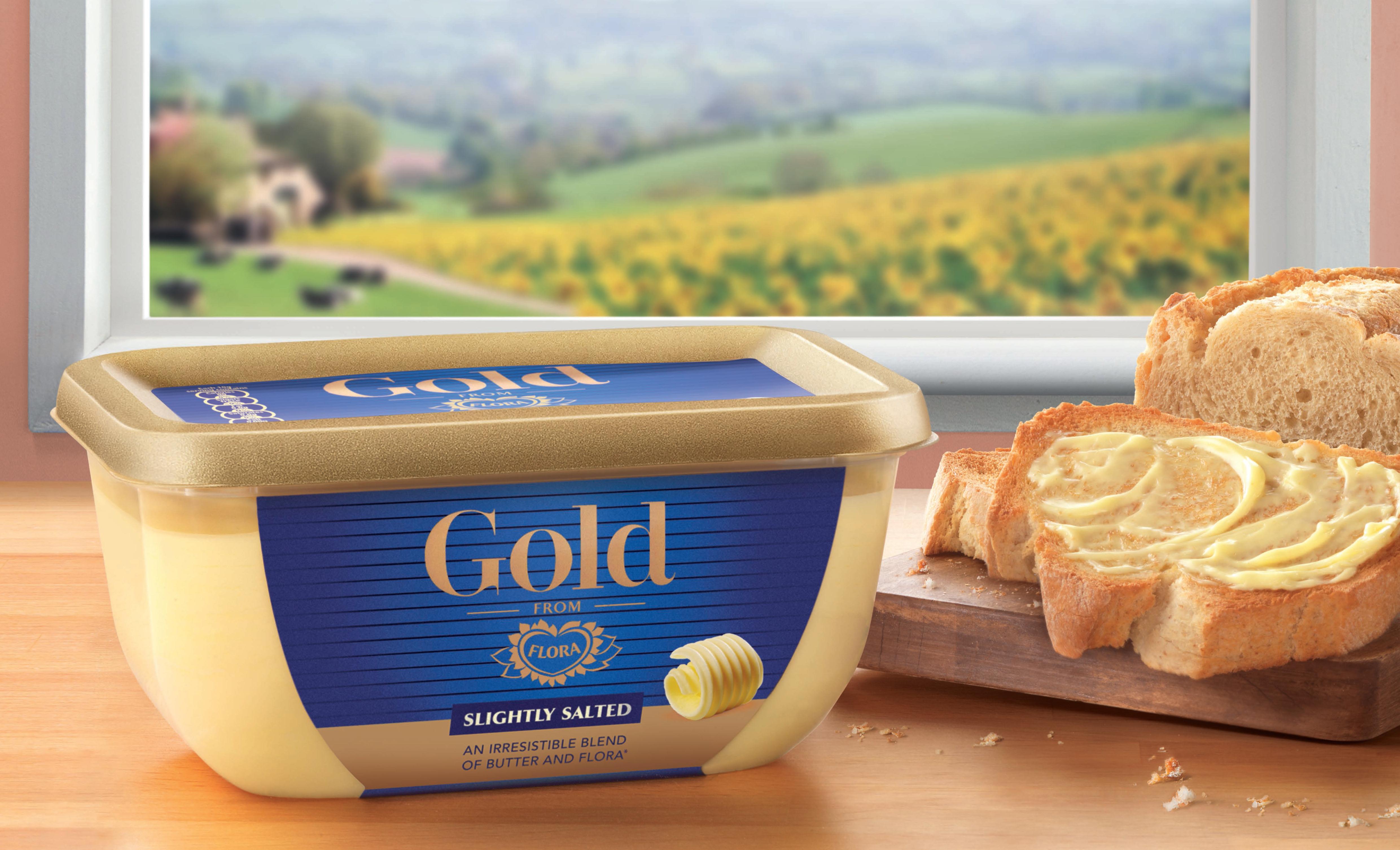 New Gold from Flora is a blend of butter and Flora