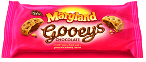 Maryland Gooey’s are available in three 160g varieties – Chocolate, Hazelnut and Triple Chocolate