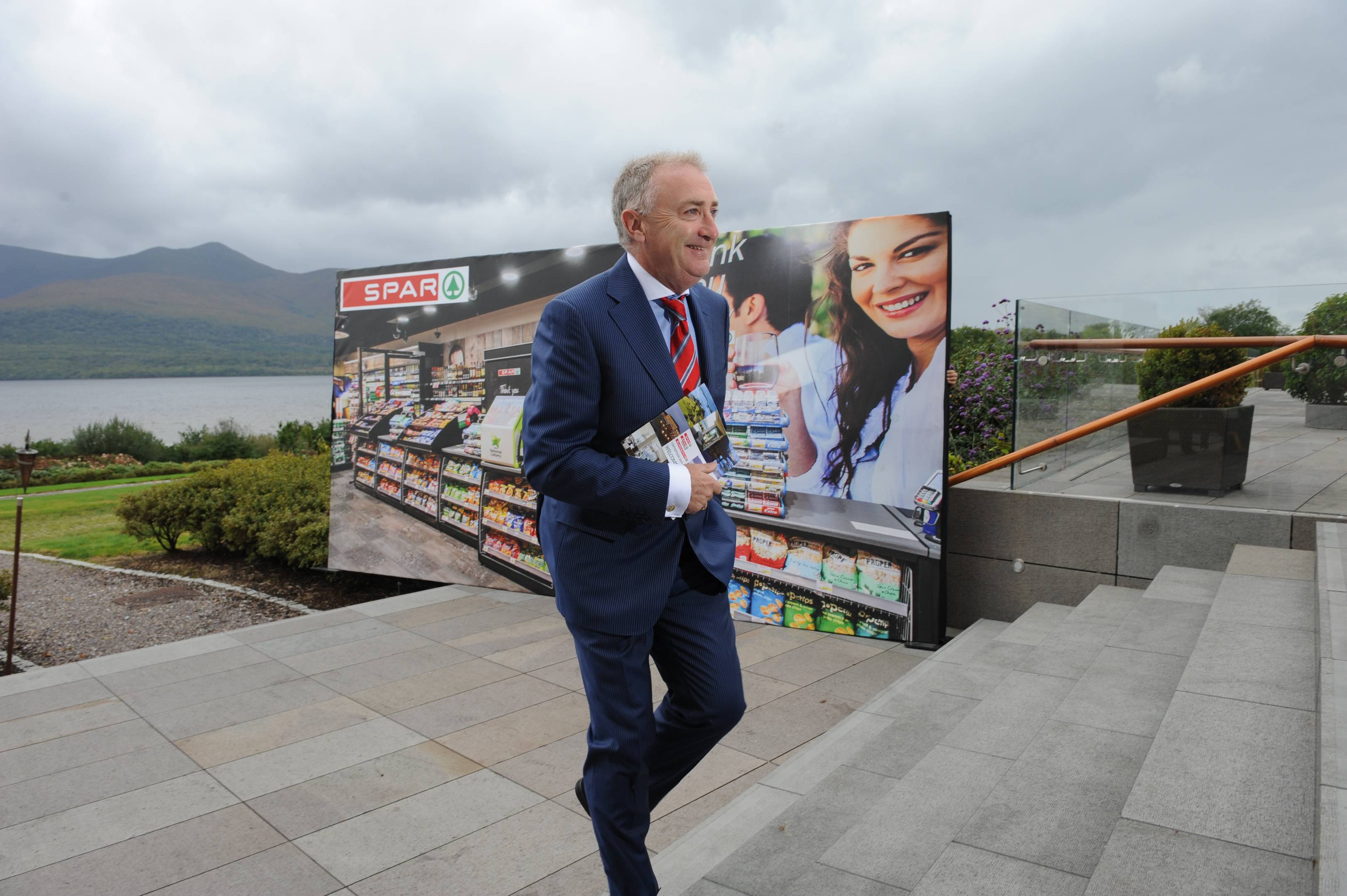 BWG Group CEO, Leo Crawford at the Spar Retailer Convention in Killarney at the weekend