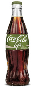 A 330ml can of Coca-Cola Life contains 89 calories