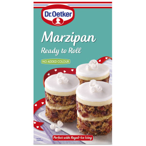 Dr. Oetker’s Ready Rolled Icing and Marzipan provide a perfect finish every time
