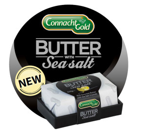Two new products recently joined the Connacht Gold range - Connacht Gold Butter with Sea Salt and Cracked Pepper Butter