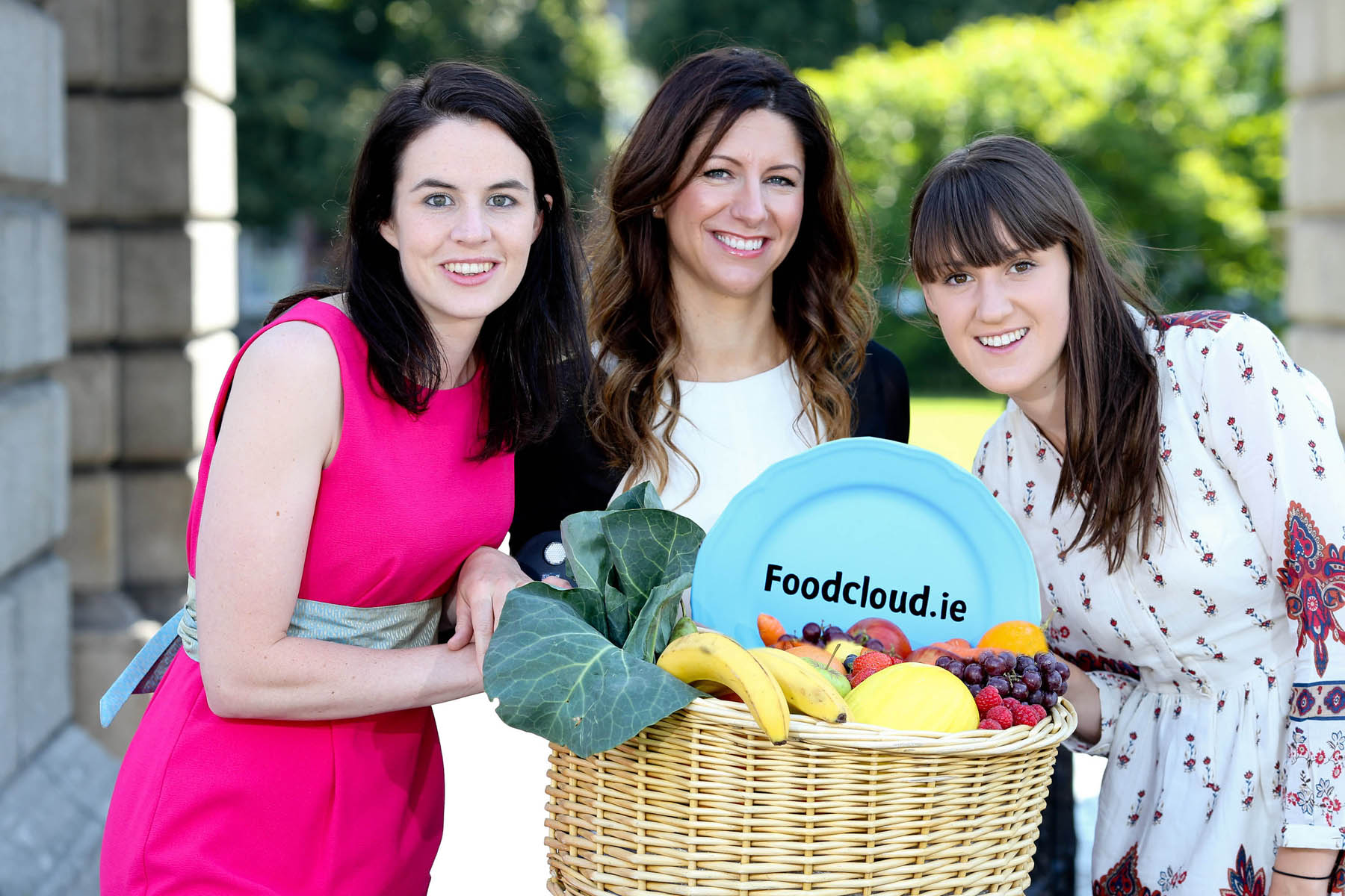 Aoibheann O’Brien, Foodcloud; Christine Heffernan, Tesco Ireland; Iseult Ward, Foodcloud