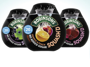 Robinsons Squash’d can be stored in a handbag or pocket without the risk of spillages due to its click-shut lid