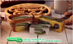 Connacht Gold teamed up with RTÉ last autumn to sponsor its food series ‘Rachel Allen: All Things Sweet’